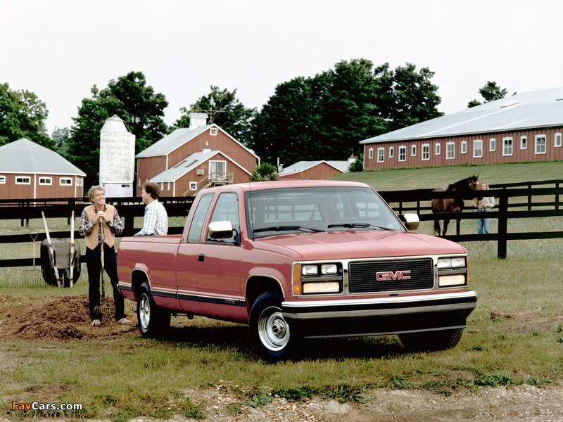 GMC Sierra C1500 Extended Cab 1988–92 photos (800 x 600)