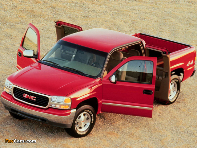 GMC Sierra Extended Cab 1999–2002 images (640 x 480)