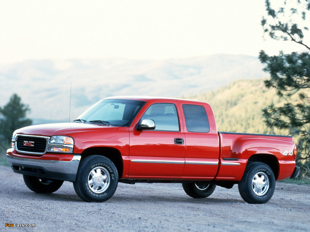 GMC Sierra Extended Cab 1999–2002 photos (1024 x 768)