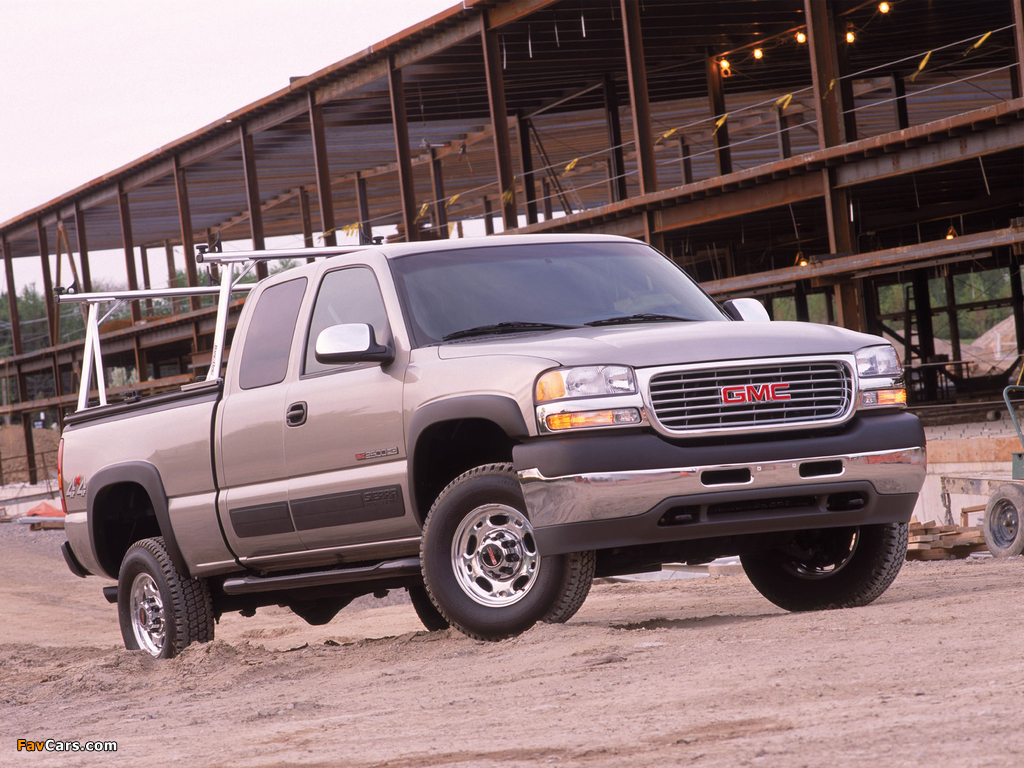 GMC Sierra Extended Cab 1999–2002 wallpapers (1024 x 768)