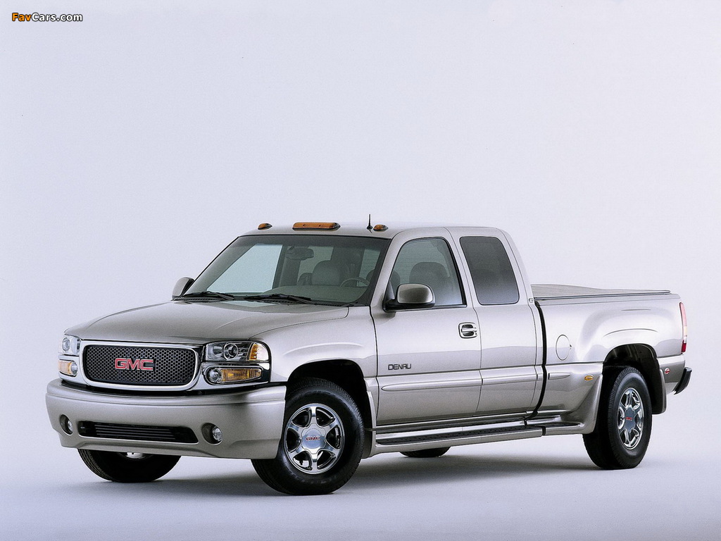 GMC Sierra Denali Extended Cab 2003–06 images (1024 x 768)