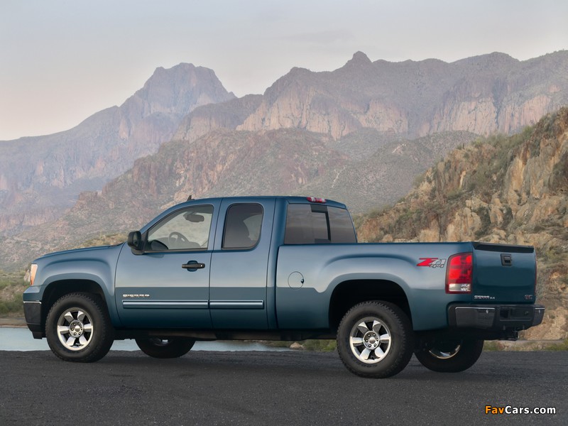 GMC Sierra Extended Cab 2006–10 images (800 x 600)