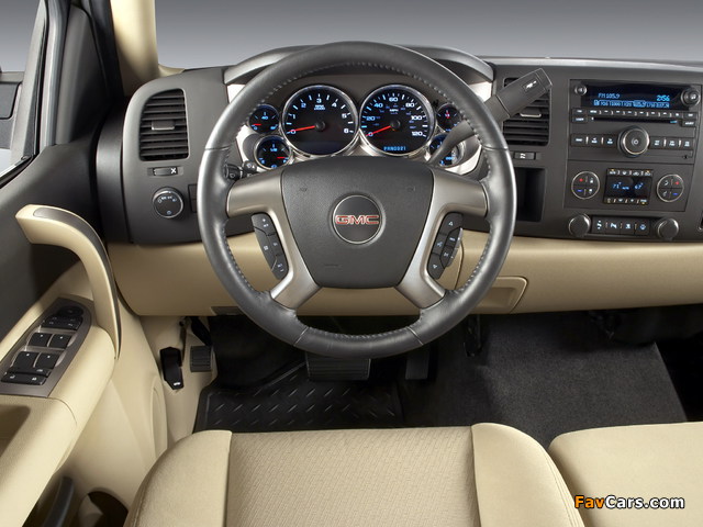 GMC Sierra Extended Cab 2006–10 wallpapers (640 x 480)