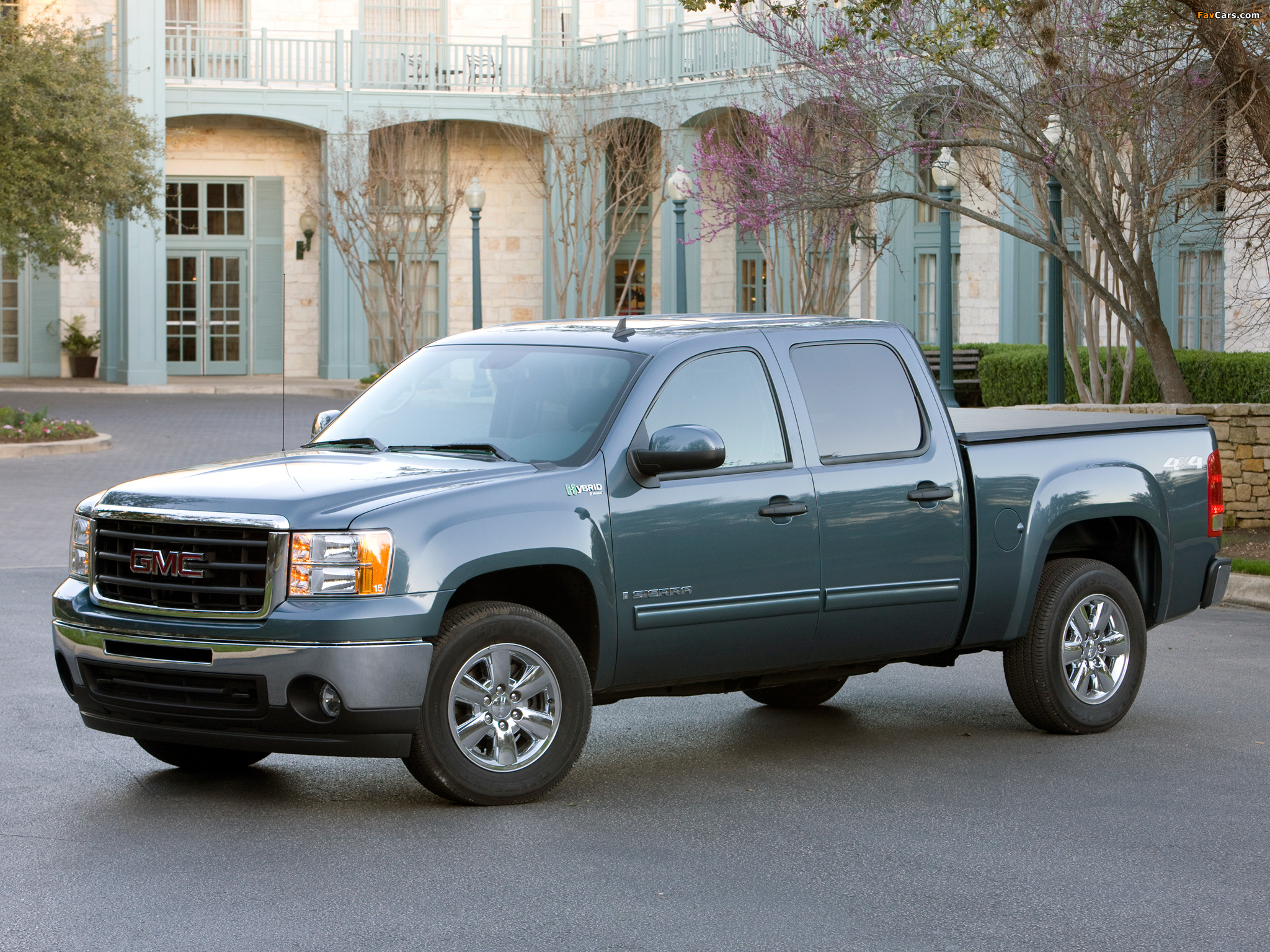 GMC Sierra Hybrid Crew Cab 2008–13 images (2048 x 1536)