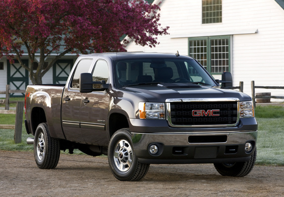 GMC Sierra 2500 HD SLE Crew Cab 2010–13 images