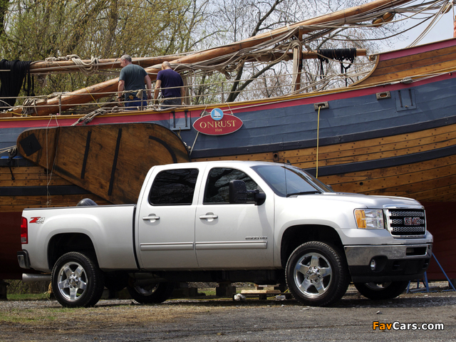 GMC Sierra Denali HD 2010–13 pictures (640 x 480)