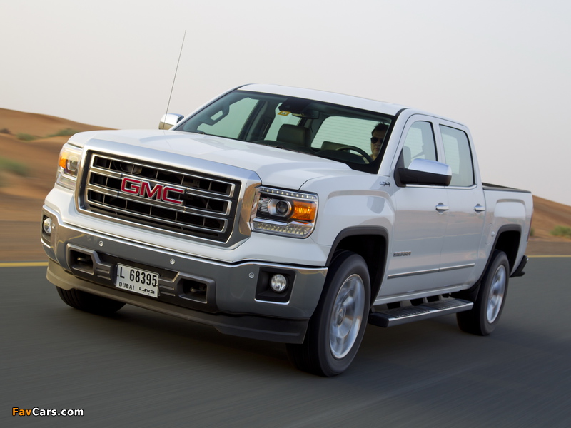 2014 GMC Sierra 1500 SLT Crew Cab 2013 pictures (800 x 600)