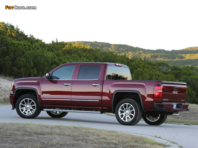 2014 GMC Sierra Denali 1500 Crew Cab 2013 wallpapers (640 x 480)