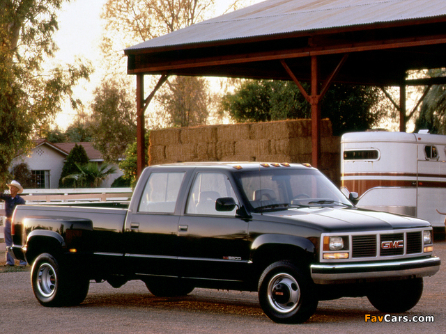 Images of GMC Sierra 3500 HD Crew Cab 1988–92 (640 x 480)