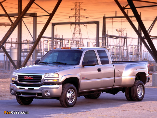 Images of GMC Sierra 3500 HD Extended Cab 2004–06 (640 x 480)