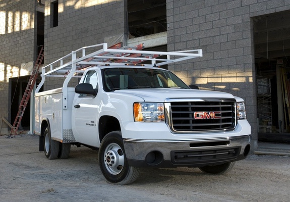 Images of GMC Sierra 3500 HD wService Utility Body 2008