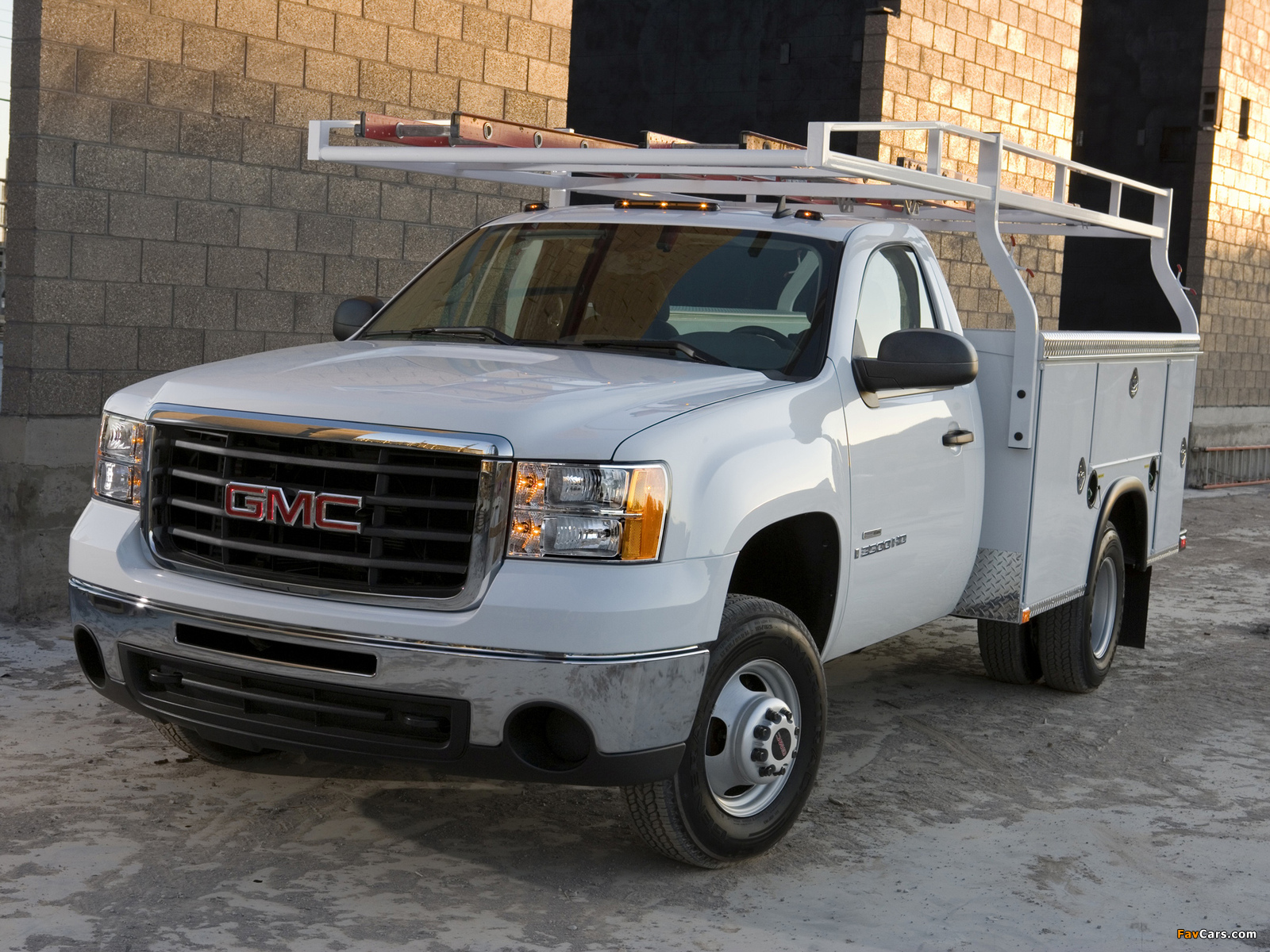 Images of GMC Sierra 3500 HD wService Utility Body 2008 (1600 x 1200)