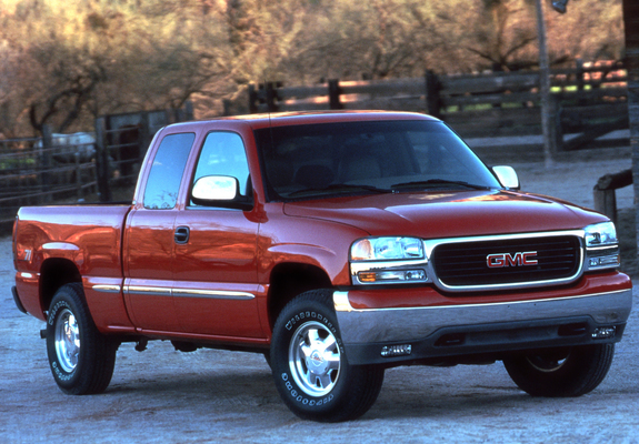 Photos of GMC Sierra Extended Cab 1999–2002