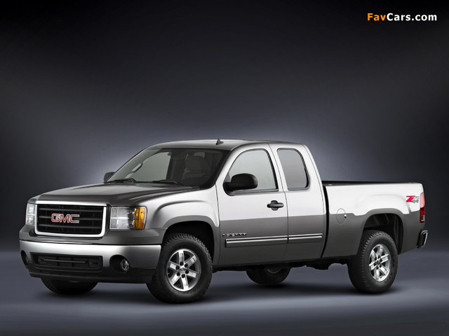 Photos of GMC Sierra Extended Cab 2006–10 (640 x 480)