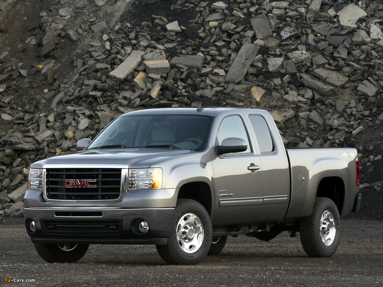 Photos of GMC Sierra 2500 HD Extended Cab 2006–10 (1280 x 960)