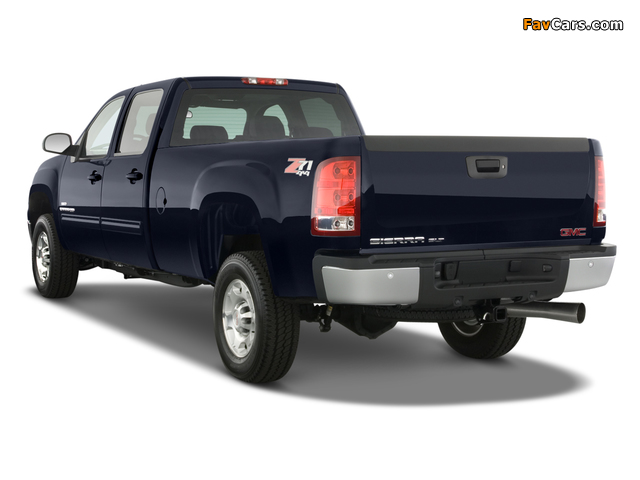 Photos of GMC Sierra 3500 HD Crew Cab 2006–10 (640 x 480)