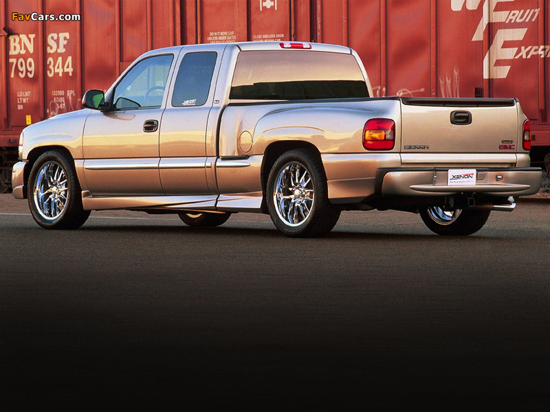 Pictures of Xenon GMC Sierra Extended Cab 1999–2002 (800 x 600)