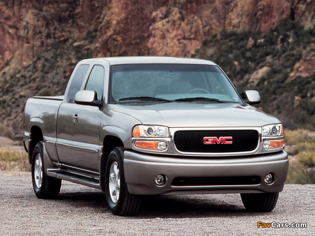 Pictures of GMC Sierra C3 Extended Cab 1999–2002 (640 x 480)