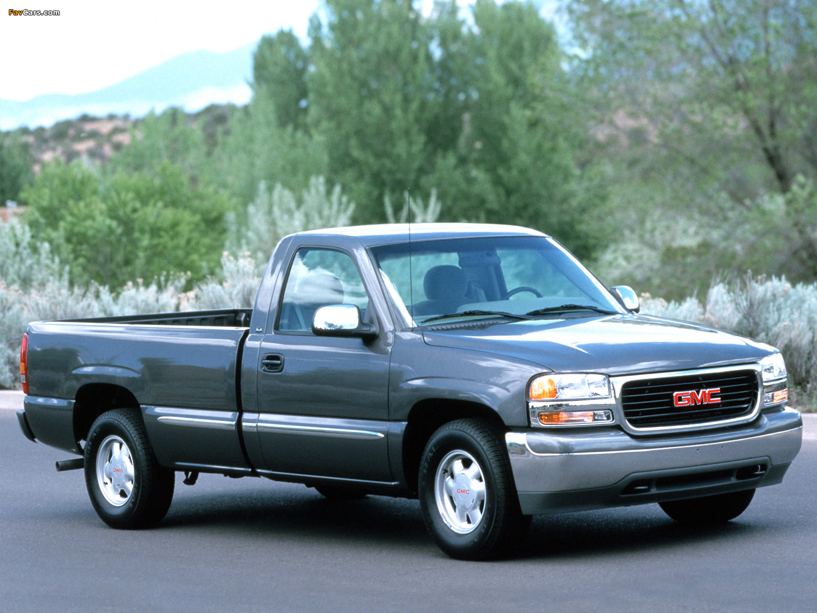 Pictures of GMC Sierra Regular Cab 1999–2002 (1600 x 1200)