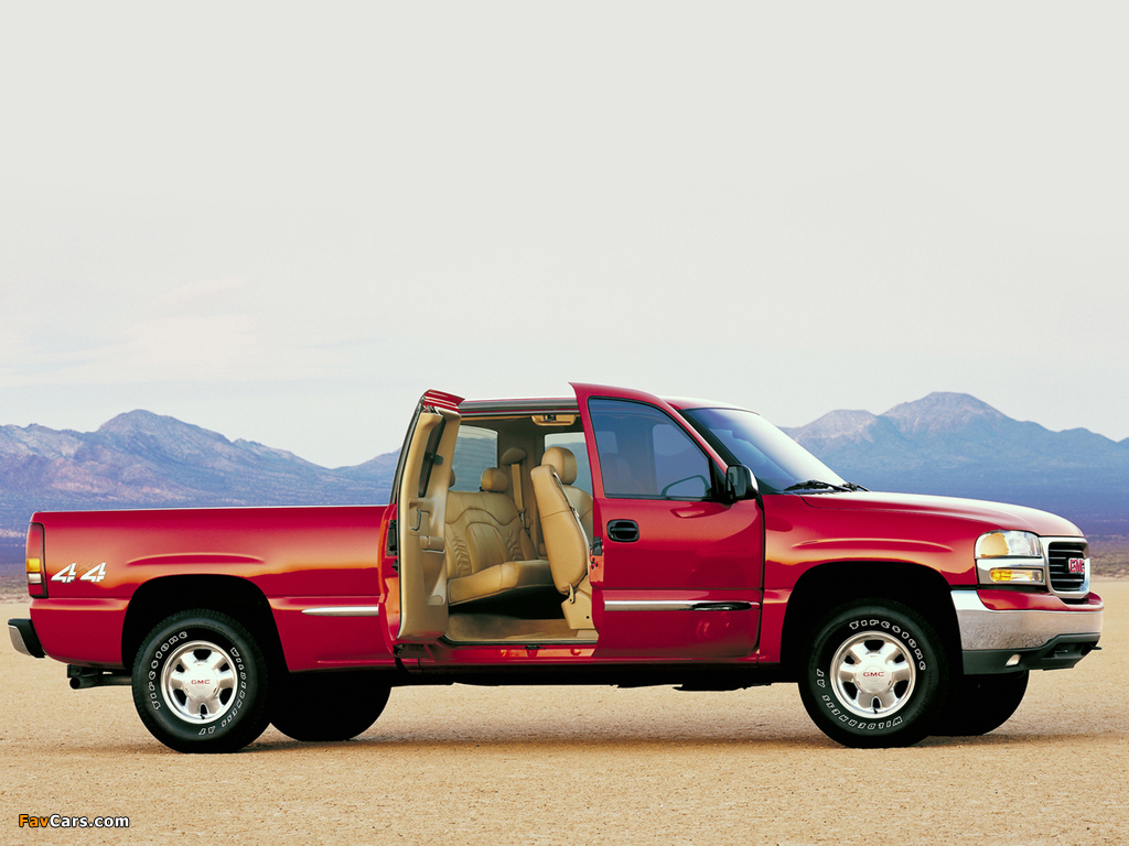 Pictures of GMC Sierra Extended Cab 1999–2002 (1024 x 768)