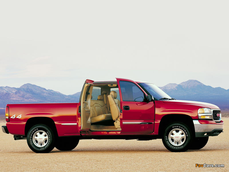 Pictures of GMC Sierra Extended Cab 1999–2002 (800 x 600)