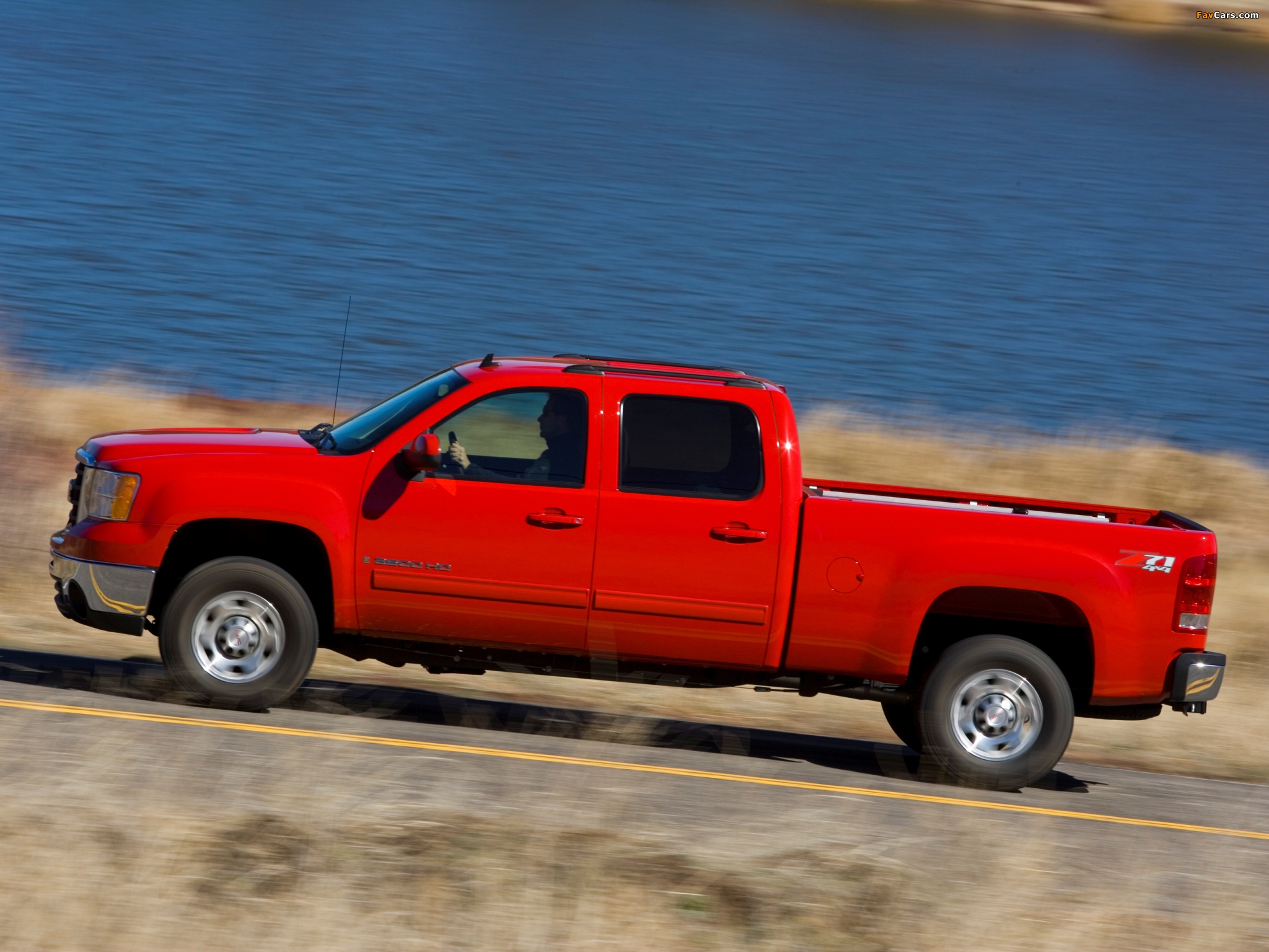 Pictures of GMC Sierra 2500 HD Crew Cab 2006–10 (2048 x 1536)