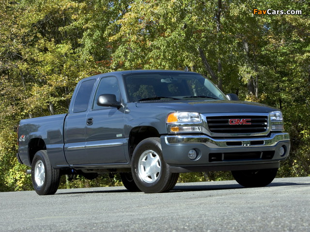 Pictures of GMC Sierra Hybrid Extended Cab 2006 (640 x 480)
