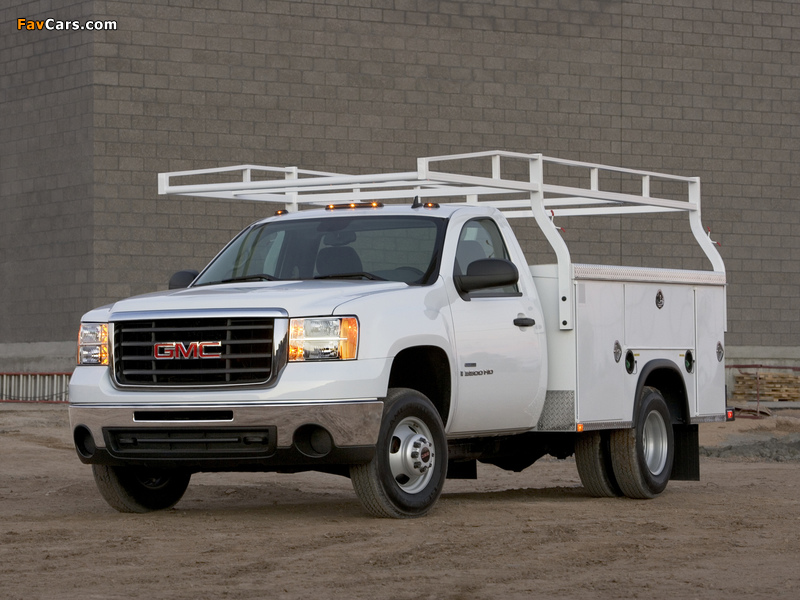 Pictures of GMC Sierra 3500 HD wService Utility Body 2008 (800 x 600)