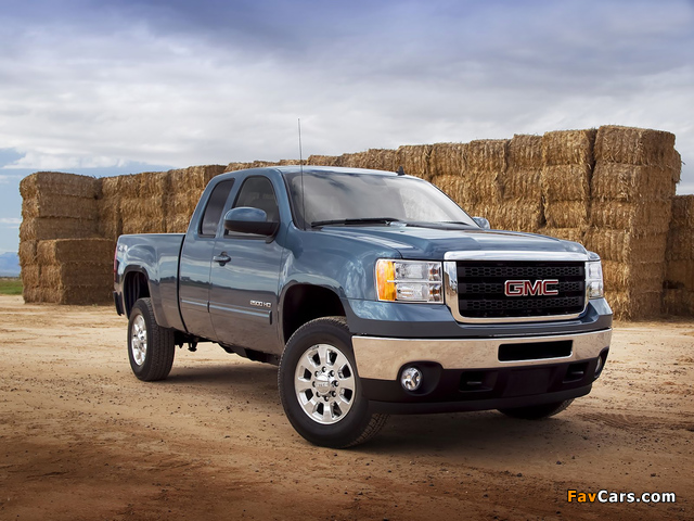 Pictures of GMC Sierra 2500 HD Extended Cab 2010–13 (640 x 480)