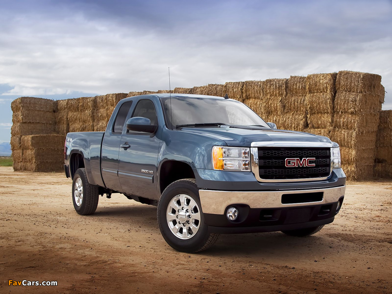 Pictures of GMC Sierra 2500 HD Extended Cab 2010–13 (800 x 600)