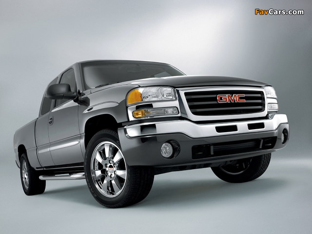 GMC Sierra Extended Cab 2002–06 wallpapers (640 x 480)