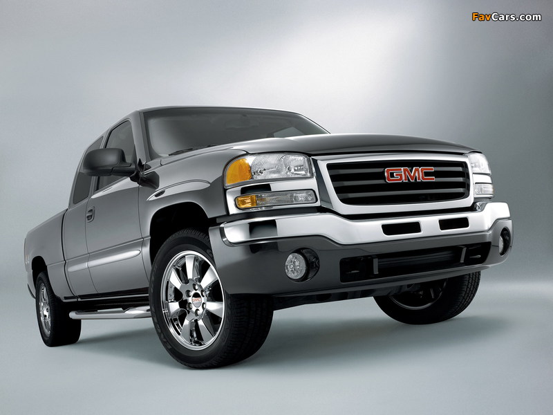 GMC Sierra Extended Cab 2002–06 wallpapers (800 x 600)