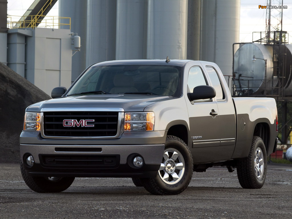 GMC Sierra Extended Cab 2006–10 wallpapers (1024 x 768)