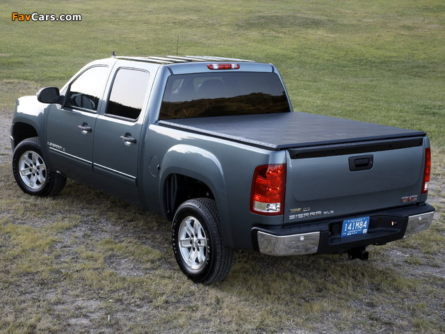 GMC Sierra Crew Cab 2006–10 wallpapers (640 x 480)