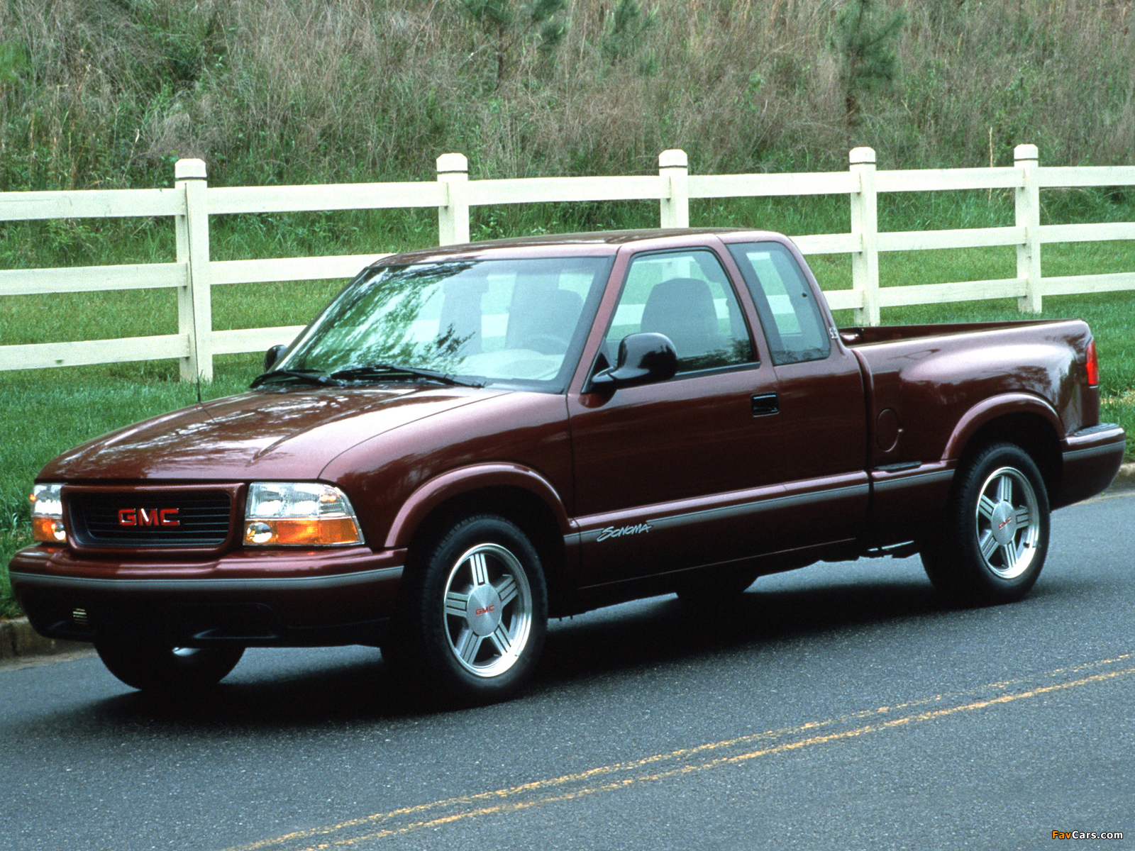 GMC Sonoma Extended Cab 1998–2004 wallpapers (1600 x 1200)