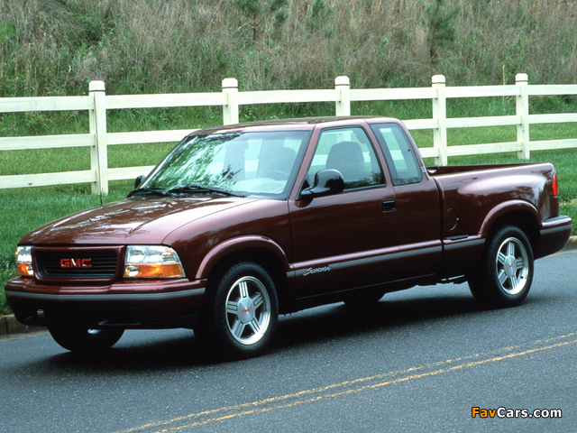 GMC Sonoma Extended Cab 1998–2004 wallpapers (640 x 480)