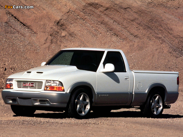 GMC Sonoma Powertrain & Chassis Performance Concept 1999 wallpapers (640 x 480)