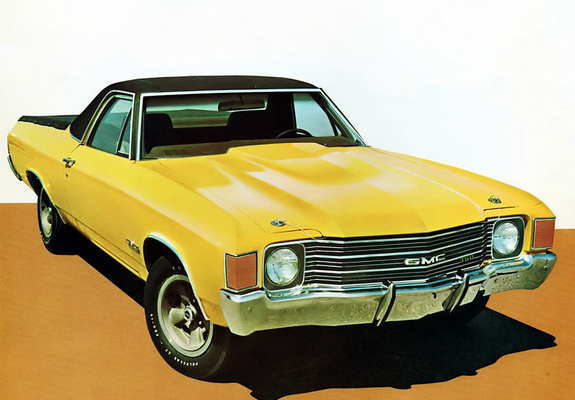1972 GMC Sprint Custom Sedan-Pickup (53680) photos