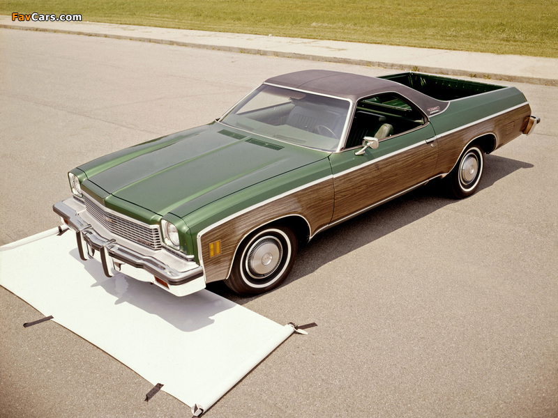 1974 GMC Sprint Sedan-Pickup (5AC80) photos (800 x 600)