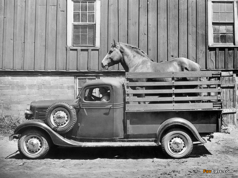 GMC T-14 ½-ton Pickup 1936 wallpapers (800 x 600)