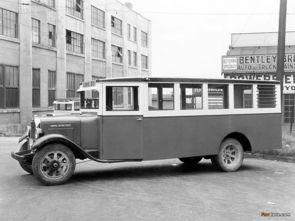 GMC T-15 School Bus 1931 pictures (1024 x 768)
