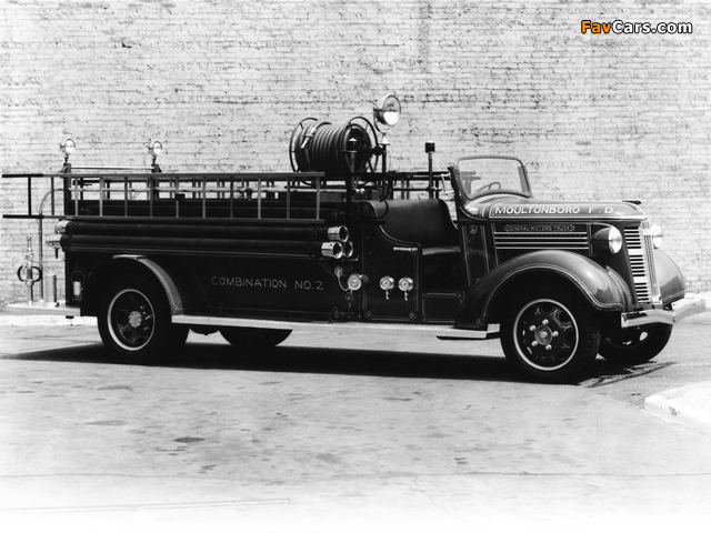 GMC T18 Firetruck 1937 wallpapers (640 x 480)
