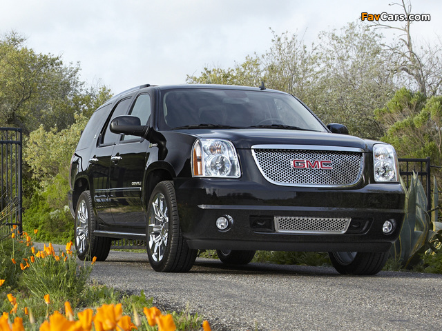 GMC Yukon Denali Hybrid 2009–14 wallpapers (640 x 480)