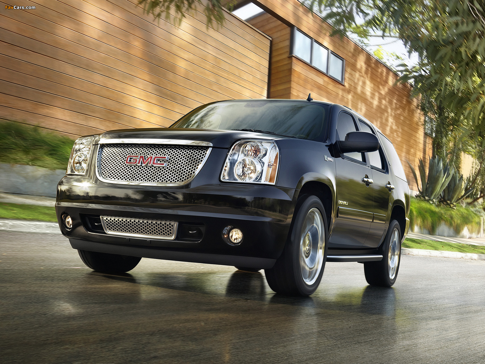 Pictures of GMC Yukon Denali Hybrid 2009–14 (1600 x 1200)