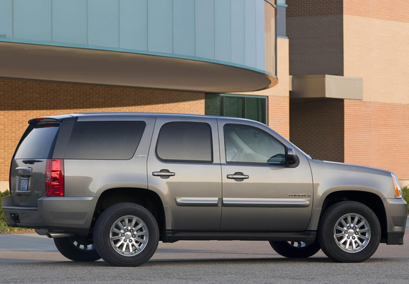 GMC Yukon Hybrid 2008–14 wallpapers