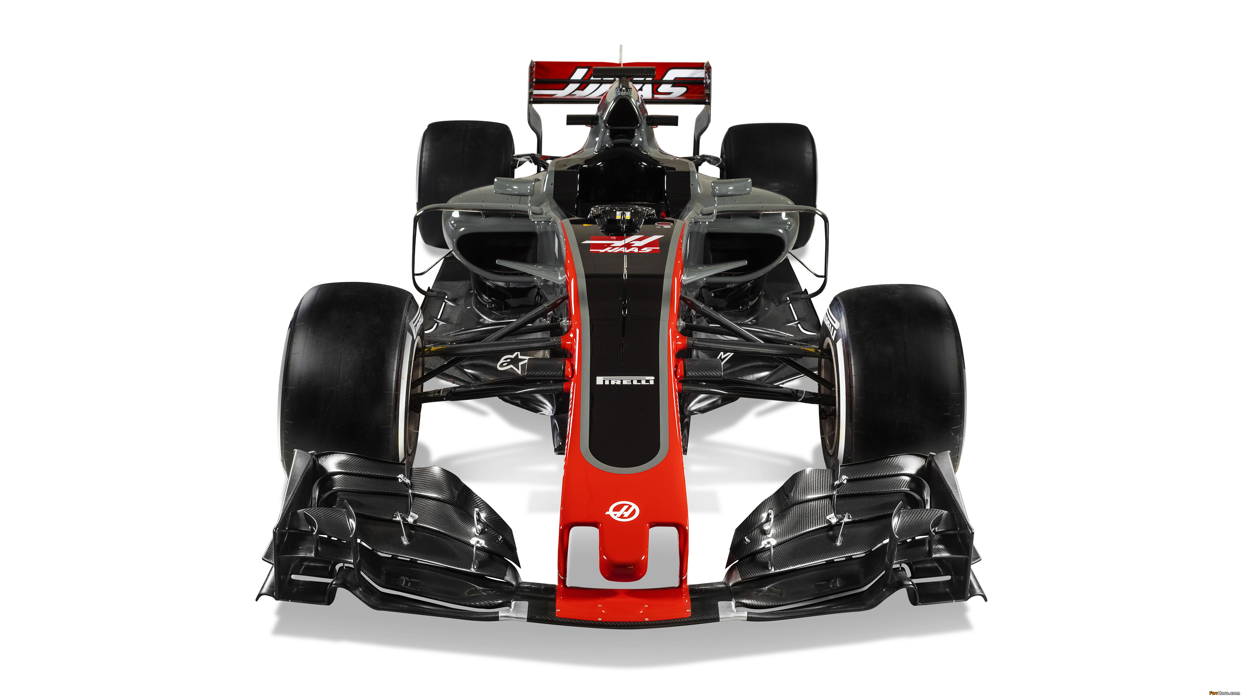 Haas VF-17 2017 wallpapers (4096 x 2304)