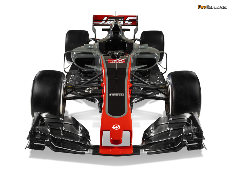Haas VF-17 2017 wallpapers (800 x 600)