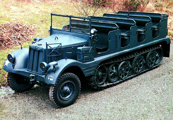 Pictures of Hanomag Hkl6p (Sd.Kfz-11) 1939–44