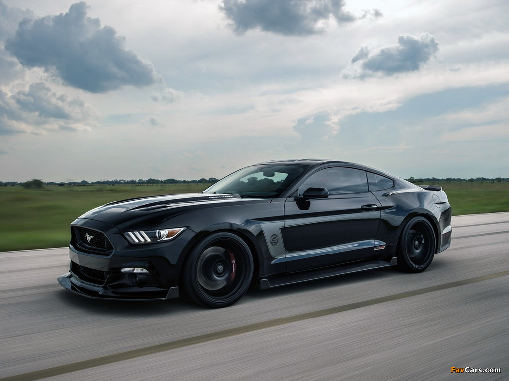 Photos of Hennessey Mustang GT HPE700 Supercharged 2015 (1024 x 768)