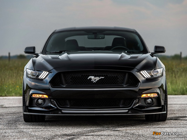Pictures of Hennessey Mustang GT HPE700 Supercharged 2015 (640 x 480)